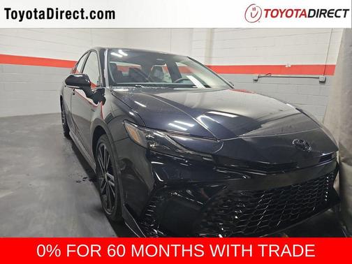 Midnight Black Metallic 2026 Toyota Camry XSE