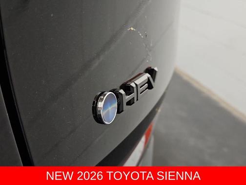 Midnight Black Metallic 2026 Toyota Sienna XSE 7 Passenger