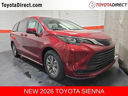 Ruby Flare Pearl [extra_cost_color] 2026 Toyota Sienna LE