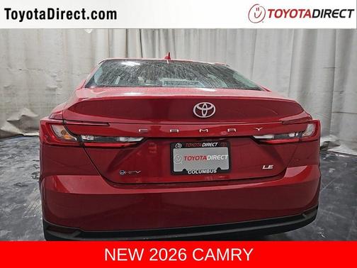 Supersonic Red 2026 Toyota Camry LE
