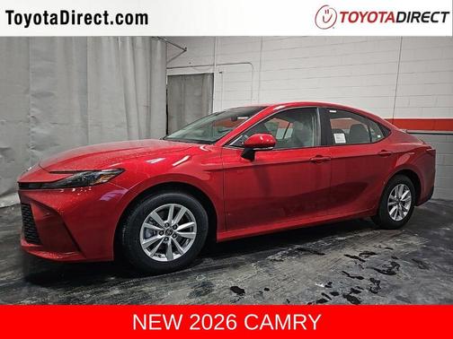Supersonic Red 2026 Toyota Camry LE
