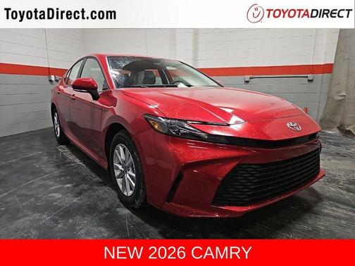 Supersonic Red 2026 Toyota Camry LE