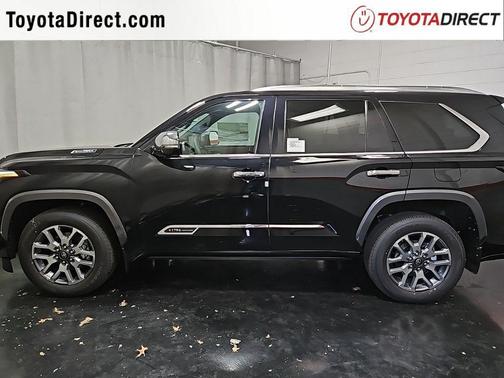 Midnight Black Metallic 2026 Toyota Sequoia 1794 Edition