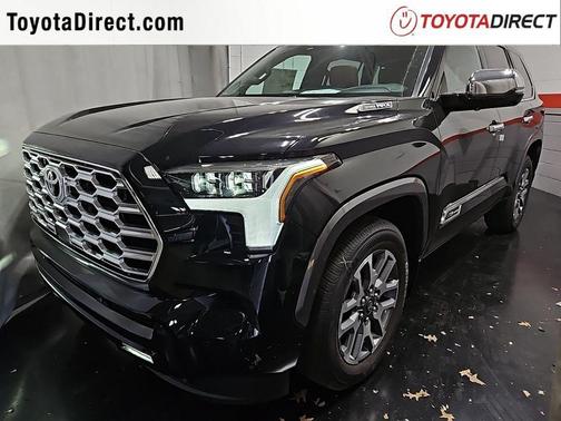 Midnight Black Metallic 2026 Toyota Sequoia 1794 Edition
