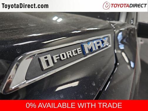 Midnight Black Metallic 2026 Toyota Tundra Hybrid Capstone