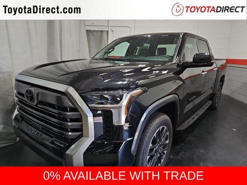 Midnight Black Metallic 2026 Toyota Tundra Limited
