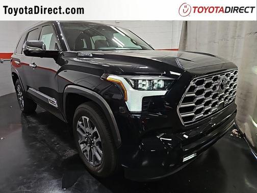 Midnight Black Metallic 2026 Toyota Sequoia 1794 Edition