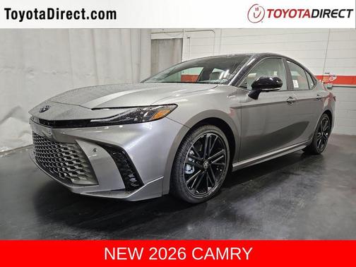 Midnight Black Metallic 2026 Toyota Camry XSE