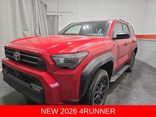 Supersonic Red 2026 Toyota 4Runner SR5