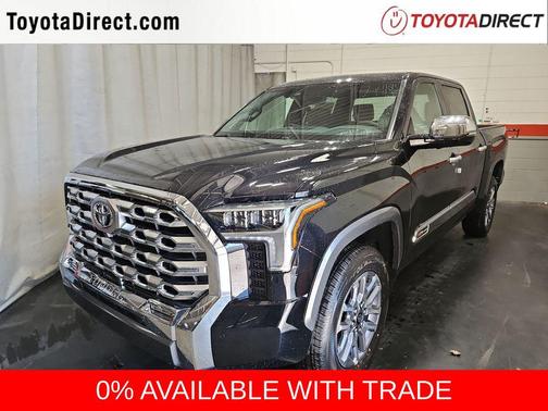 Midnight Black Metallic 2026 Toyota Tundra 1794 Edition