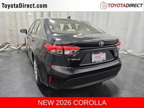 Midnight Black Metallic 2026 Toyota Corolla Hybrid LE