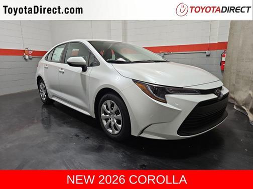 Wind Chill Pearl 2026 Toyota Corolla LE