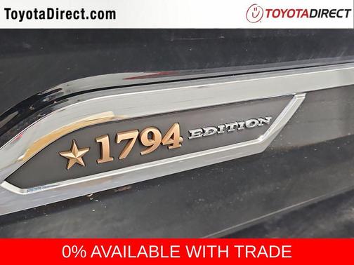 Midnight Black Metallic 2026 Toyota Tundra Hybrid 1794 Edition