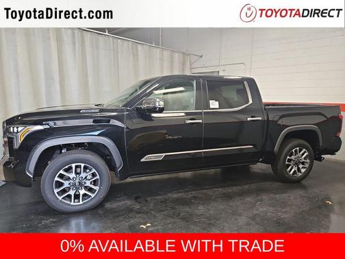 Midnight Black Metallic 2026 Toyota Tundra Hybrid 1794 Edition