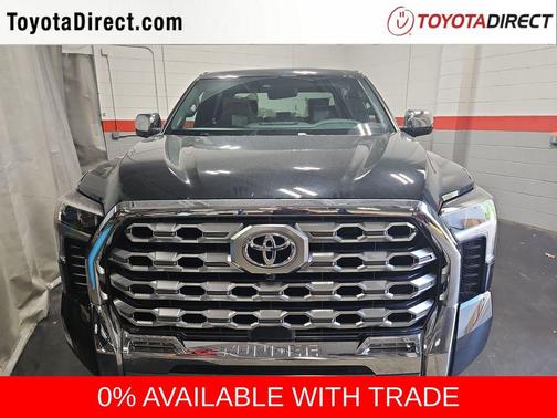 Midnight Black Metallic 2026 Toyota Tundra Hybrid 1794 Edition