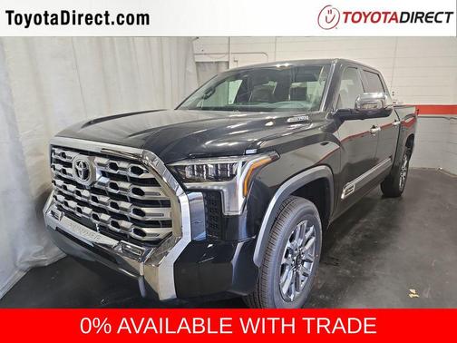 Midnight Black Metallic 2026 Toyota Tundra Hybrid 1794 Edition