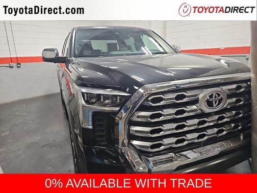 Midnight Black Metallic 2026 Toyota Tundra Hybrid 1794 Edition