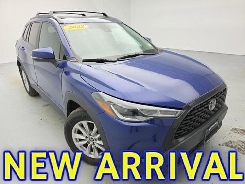 Blue Crush Metallic 2022 Toyota Corolla Cross LE