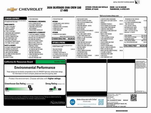 2026 Chevrolet Silverado 2500 LT
