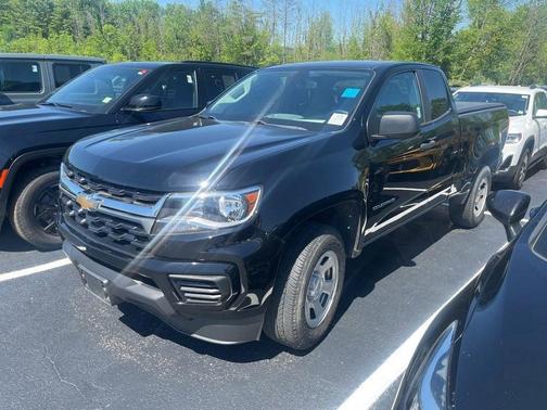 Black 2021 Chevrolet Colorado WT