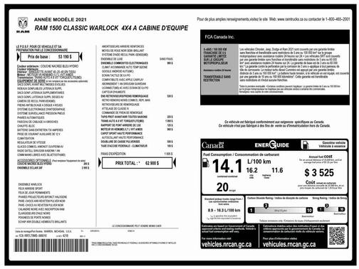 2021 RAM 1500 Classic SLT