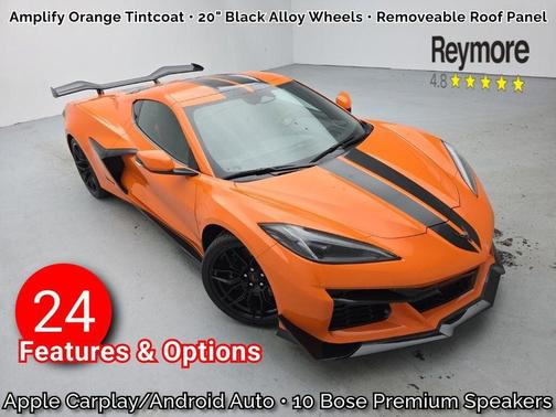 Orange 2024 Chevrolet Corvette Z06