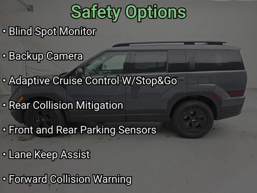 Gray 2025 Hyundai SANTA FE XRT