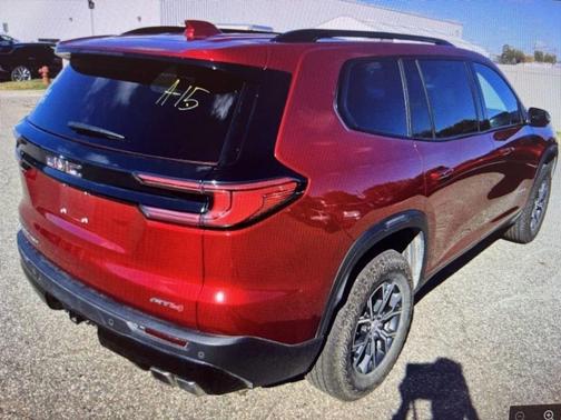 Volcanic Red 2024 GMC Acadia AT4