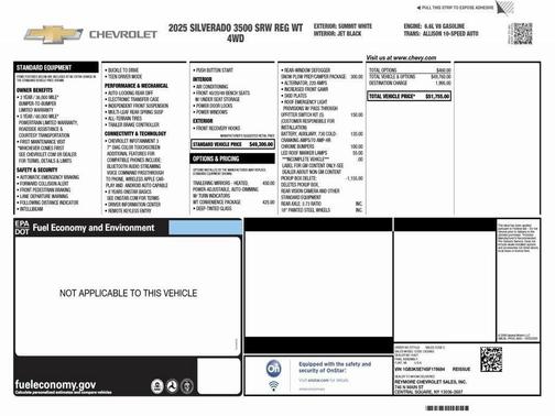 2025 Chevrolet Silverado 3500 WT