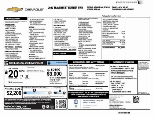 2023 Chevrolet Traverse LT Leather