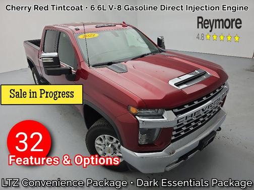 Cherry Red Tintcoat 2022 Chevrolet Silverado 2500 LTZ