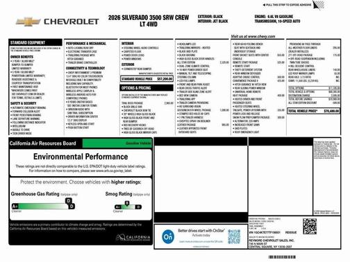 2026 Chevrolet Silverado 3500 LT