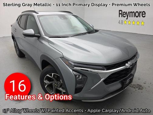 Sterling Gray Metallic 2026 Chevrolet Trax LT