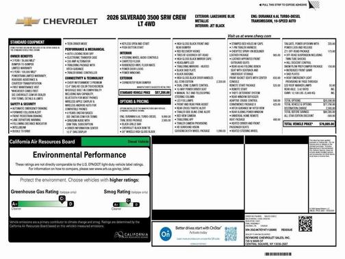 2026 Chevrolet Silverado 3500 LT