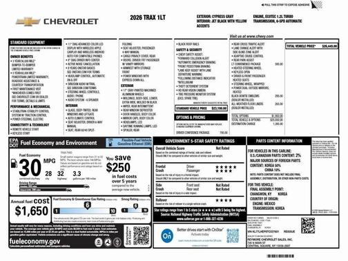 2026 Chevrolet Trax LT