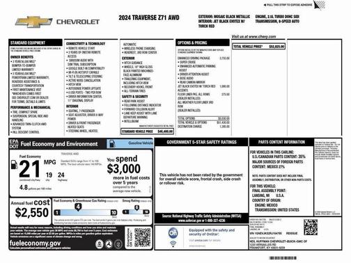2024 Chevrolet Traverse Z71