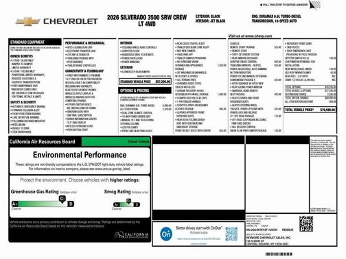 2026 Chevrolet Silverado 3500 LT