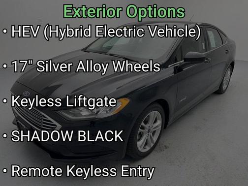 2018 Ford Fusion Hybrid S