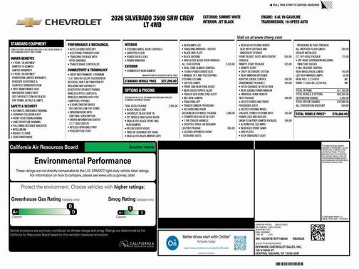 2026 Chevrolet Silverado 3500 LT