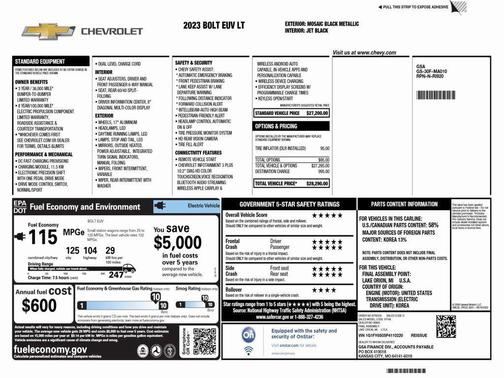 2023 Chevrolet Bolt EUV LT
