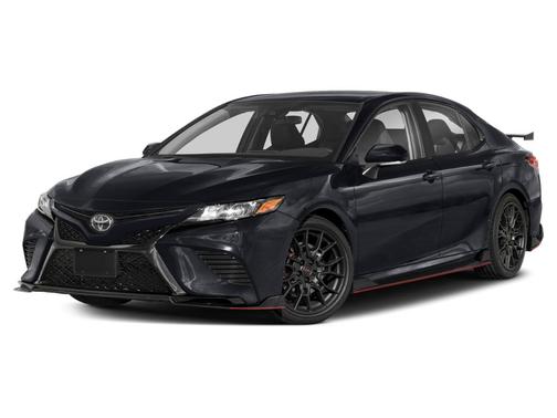 Midnight Black Metallic 2023 Toyota Camry TRD V6