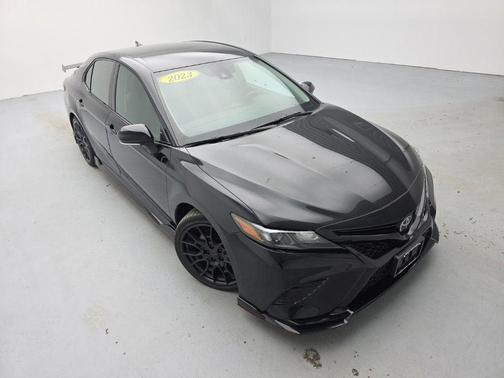 Midnight Black Metallic 2023 Toyota Camry TRD V6