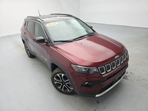 Velvet Red Pearlcoat 2022 Jeep Compass Limited