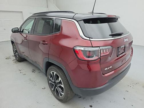 Velvet Red Pearlcoat 2022 Jeep Compass Limited