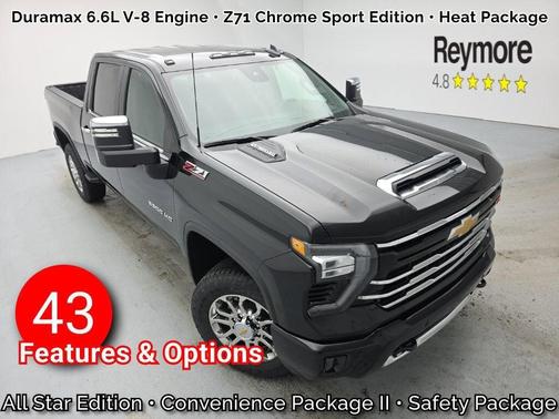 Black 2026 Chevrolet Silverado 3500 LT