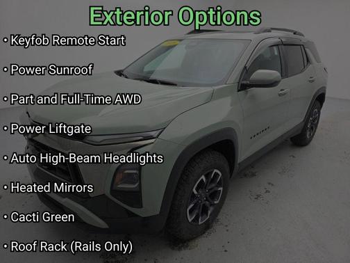 Green 2025 Chevrolet Equinox ACTIV