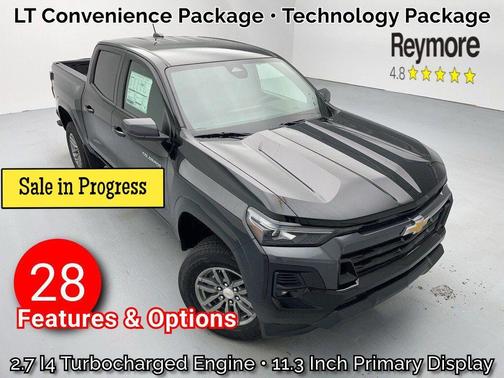 Black 2026 Chevrolet Colorado LT