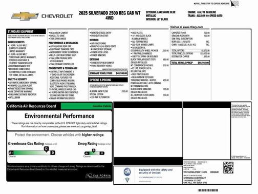 2025 Chevrolet Silverado 2500 WT