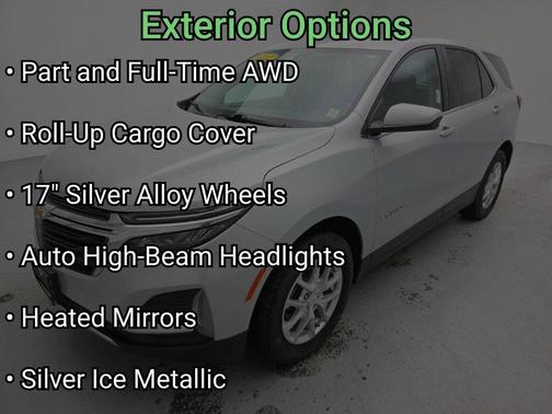 Silver Ice Metallic 2022 Chevrolet Equinox 2LT