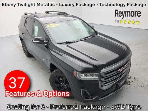 Ebony Twilight Metallic 2023 GMC Acadia AT4